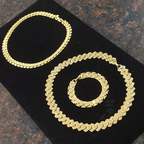 Monet and other Jewelry - Super Hi- Quality Gold Necklaces& Bracelet